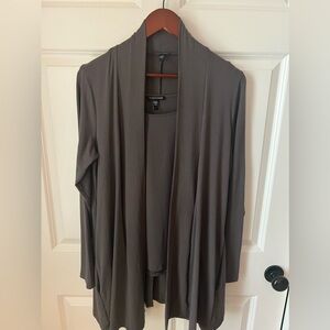 Eileen Fisher Fine Jersey Jacket and Tank set, size Small, Rye color, EUC.